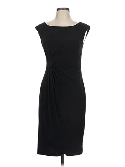 Pre-owned Connected Apparel Cocktail Dress In Black