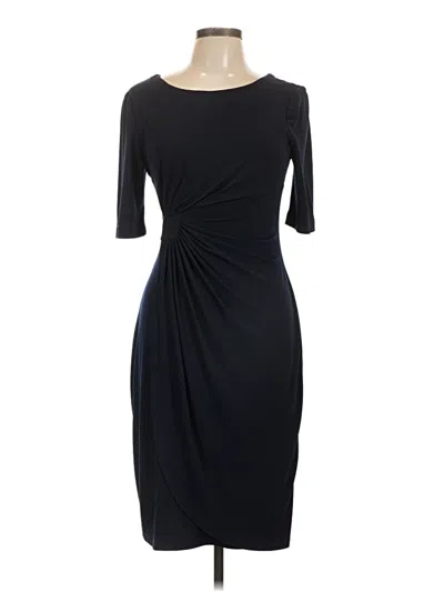 Pre-owned Connected Apparel Cocktail Dress In Black
