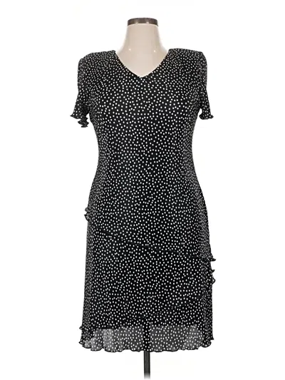 Pre-owned Connected Apparel Cocktail Dress In Black