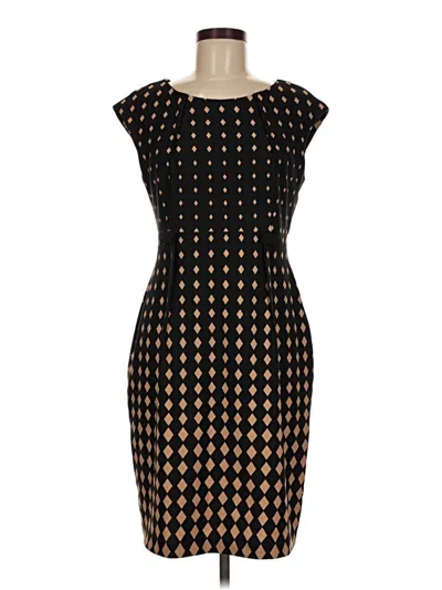 Pre-owned Connected Apparel Cocktail Dress In Black