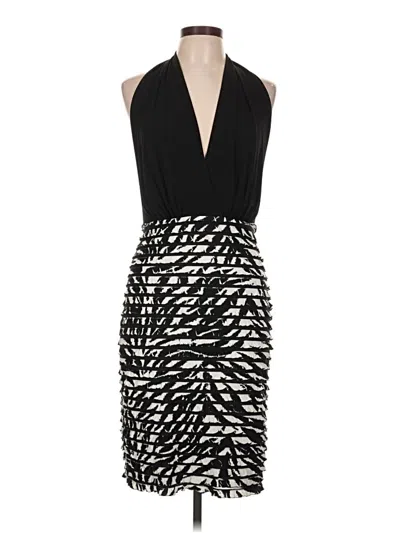 Pre-owned Connected Apparel Cocktail Dress In Black