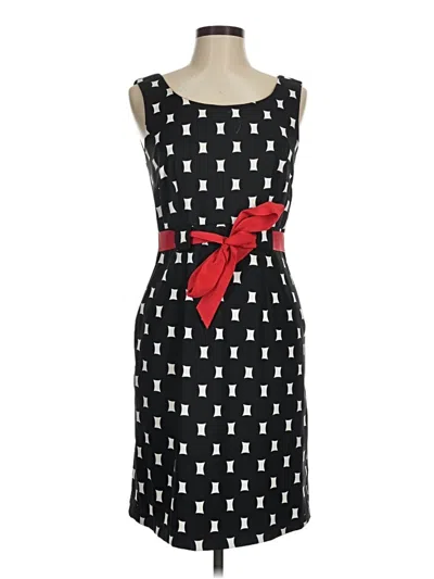 Pre-owned Connected Apparel Cocktail Dress In Black