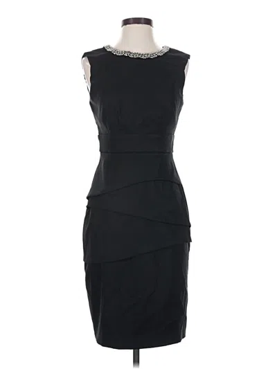 Pre-owned Connected Apparel Cocktail Dress In Black