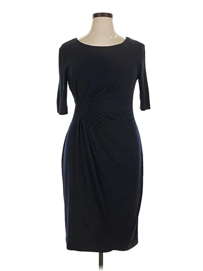Pre-owned Connected Apparel Cocktail Dress In Black