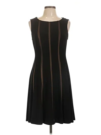 Pre-owned Connected Apparel Cocktail Dress In Black