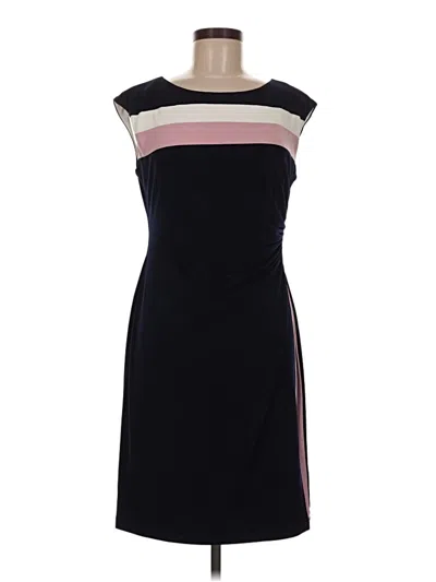 Pre-owned Connected Apparel Cocktail Dress In Black
