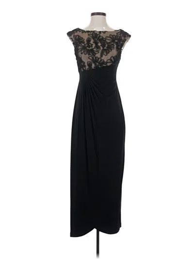 Pre-owned Connected Apparel Cocktail Dress In Black