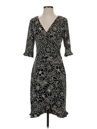 Pre-owned Connected Apparel Cocktail Dress In Black