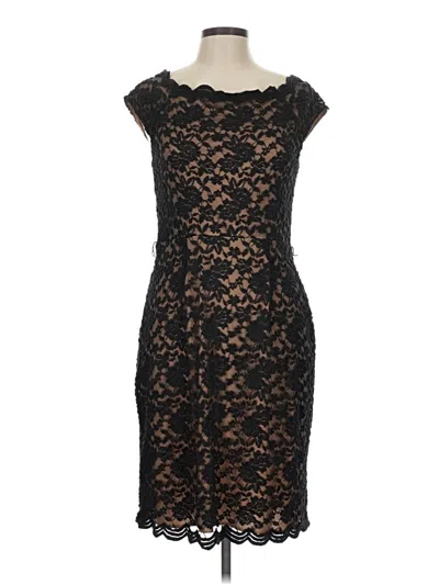 Pre-owned Connected Apparel Cocktail Dress In Black