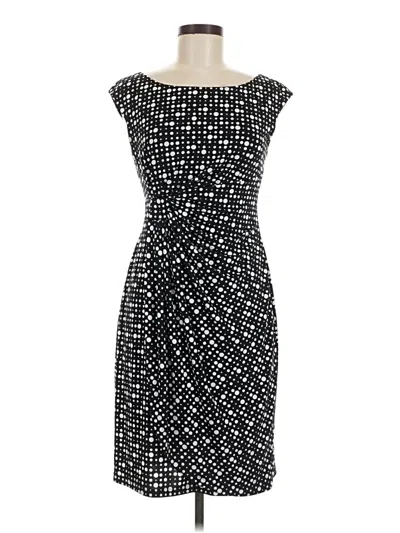 Pre-owned Connected Apparel Cocktail Dress In Black