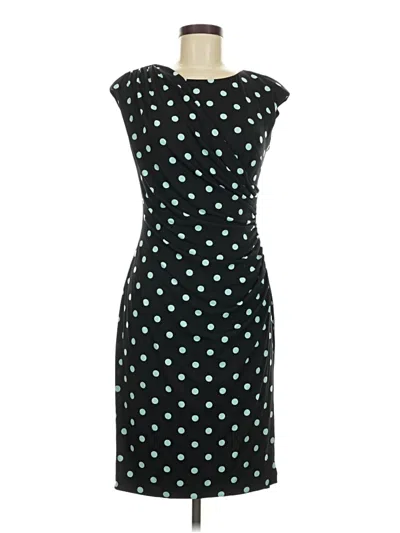 Pre-owned Connected Apparel Cocktail Dress In Black