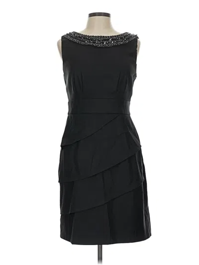 Pre-owned Connected Apparel Cocktail Dress In Black