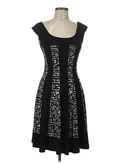 Pre-owned Connected Apparel Cocktail Dress In Black