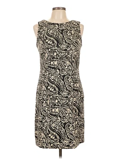 Pre-owned Connected Apparel Cocktail Dress In Black