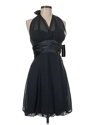 Pre-owned Connected Apparel Cocktail Dress In Black