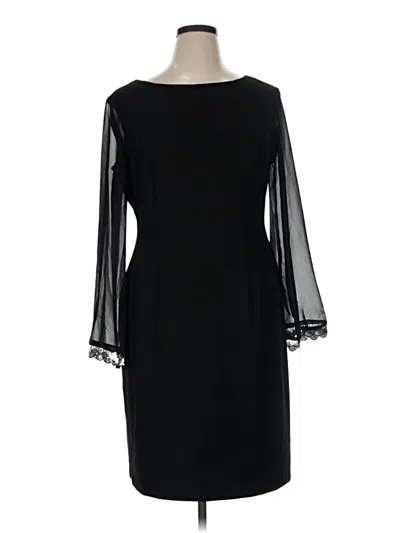 Pre-owned Connected Apparel Cocktail Dress In Black