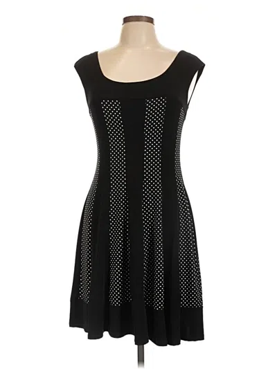Pre-owned Connected Apparel Cocktail Dress In Black