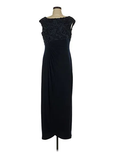 Pre-owned Connected Apparel Cocktail Dress In Black