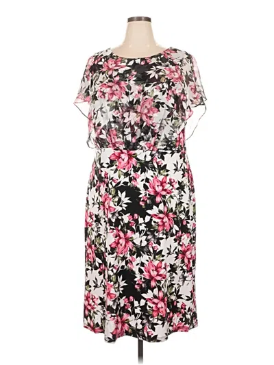 Pre-owned Connected Apparel Cocktail Dress In Black