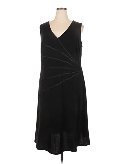 Pre-owned Connected Apparel Cocktail Dress In Black