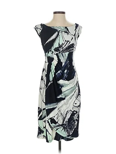 Pre-owned Connected Apparel Cocktail Dress In Blue