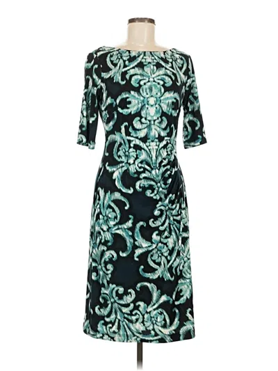 Pre-owned Connected Apparel Cocktail Dress In Blue