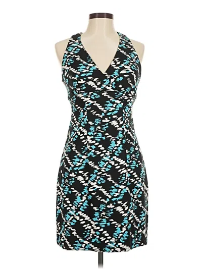 Pre-owned Connected Apparel Cocktail Dress In Blue
