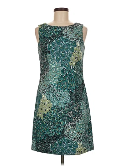 Pre-owned Connected Apparel Cocktail Dress In Blue