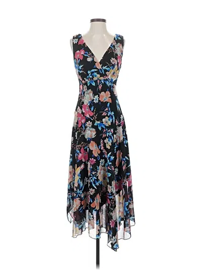 Pre-owned Connected Apparel Cocktail Dress In Blue