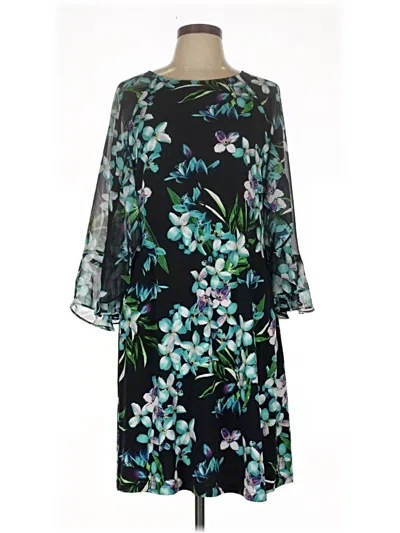 Pre-owned Connected Apparel Cocktail Dress In Blue