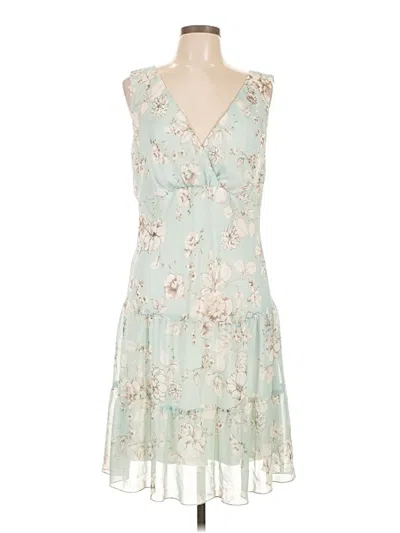 Pre-owned Connected Apparel Cocktail Dress In Blue