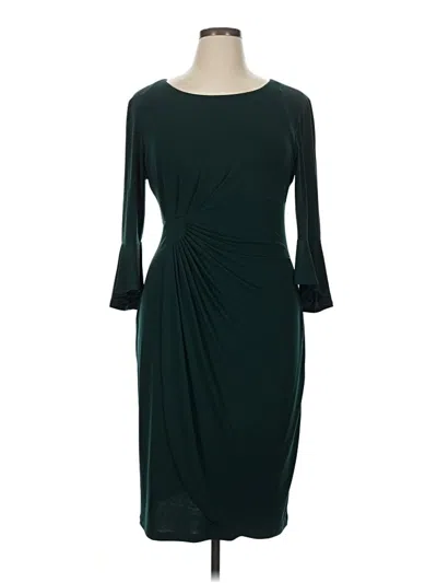 Pre-owned Connected Apparel Cocktail Dress In Blue