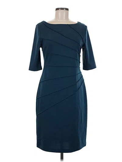 Pre-owned Connected Apparel Cocktail Dress In Blue