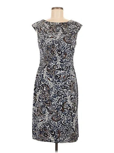 Pre-owned Connected Apparel Cocktail Dress In Blue
