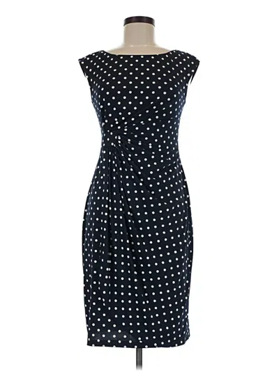 Pre-owned Connected Apparel Cocktail Dress In Blue