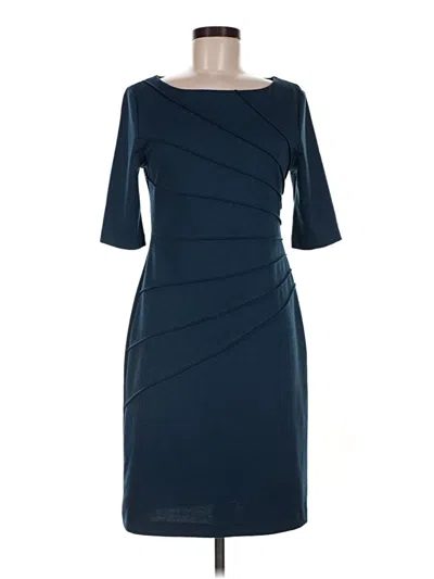 Pre-owned Connected Apparel Cocktail Dress In Blue