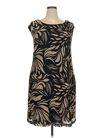 Pre-owned Connected Apparel Cocktail Dress In Brown