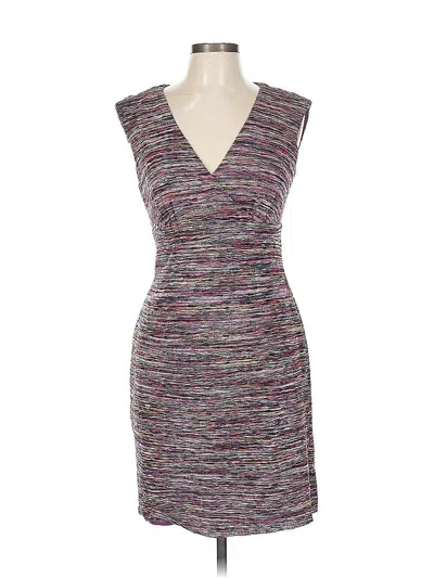 Pre-owned Connected Apparel Cocktail Dress In Gray