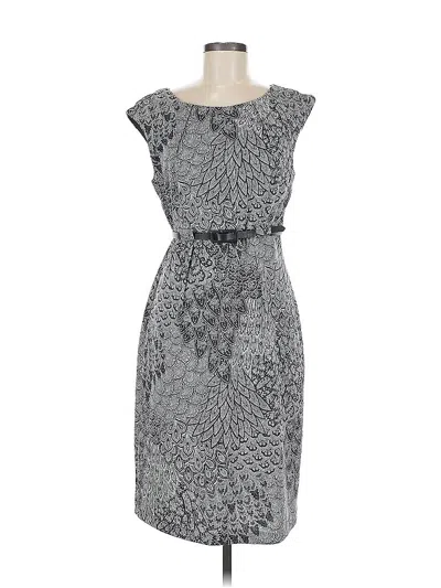 Pre-owned Connected Apparel Cocktail Dress In Gray