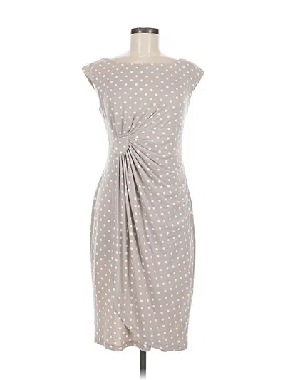 Pre-owned Connected Apparel Cocktail Dress In Gray