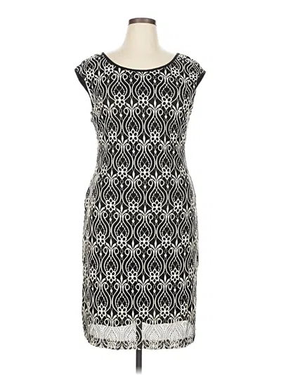Pre-owned Connected Apparel Cocktail Dress In Gray