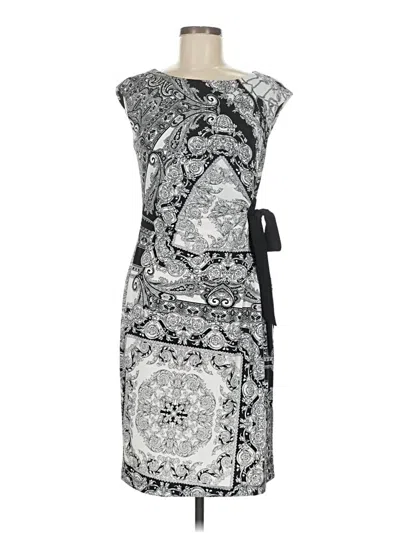 Pre-owned Connected Apparel Cocktail Dress In Gray