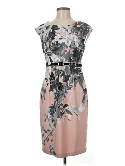 Pre-owned Connected Apparel Cocktail Dress In Gray