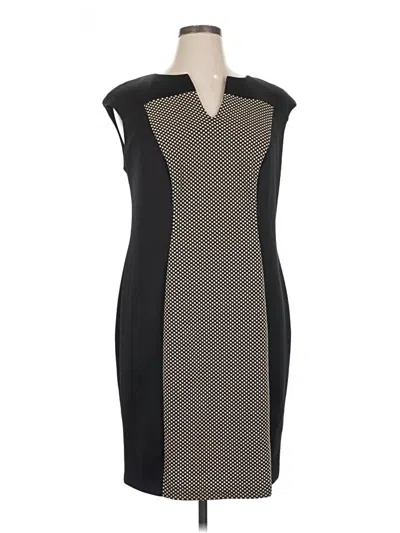 Pre-owned Connected Apparel Cocktail Dress In Gray