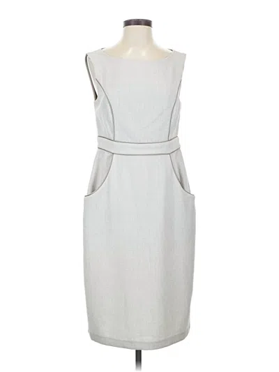 Pre-owned Connected Apparel Cocktail Dress In Gray