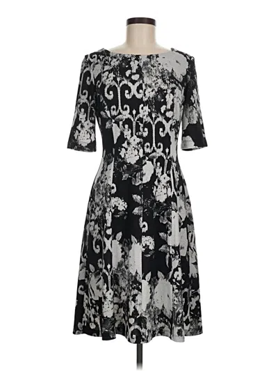 Pre-owned Connected Apparel Cocktail Dress In Gray