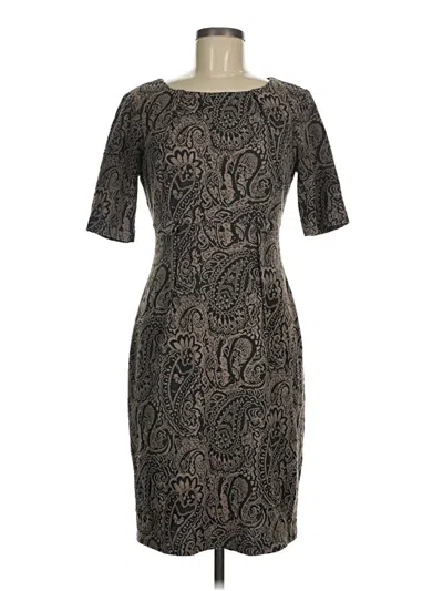 Pre-owned Connected Apparel Cocktail Dress In Gray