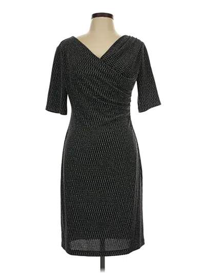 Pre-owned Connected Apparel Cocktail Dress In Gray