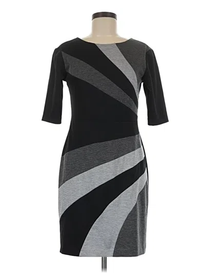 Pre-owned Connected Apparel Cocktail Dress In Gray