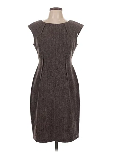 Pre-owned Connected Apparel Cocktail Dress In Gray